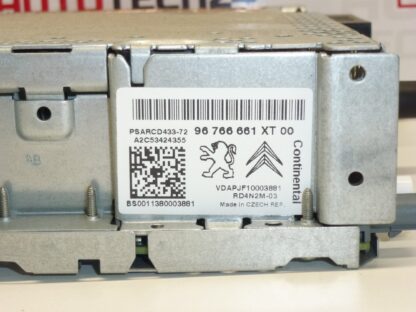 Autoradio Citroën Peugeot RT3-B5-N3 96766661XT 16077577XT – Bild 2