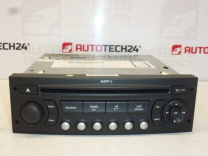 Autoradio mit CD MP3 Citroën Peugeot 9663080277 657903 – Bild 4
