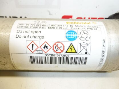 Großraumbehälter Continental START STOP Citroen Peugeot 9677002780 9801739380 – Bild 3