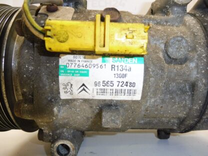 Klimakompressor Sanden SD7C16 1300F 9656572480 6453RA – Bild 4