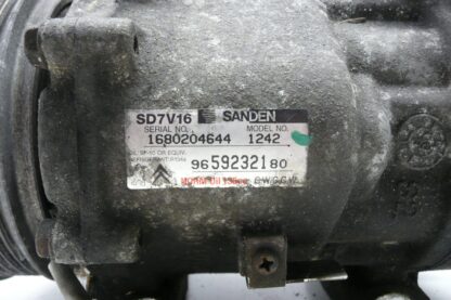 Klimakompressor Sanden SD7V16 1242 9659232180 – Bild 2