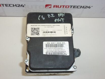 Modul ABS ESP Citroën C6 2.2 HDI 9665736080 0265950659 0265235273 9662005180 – Bild 2