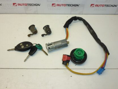 Schlossset + 2 Schlüssel Citroën Xsara 4162Z5 – Bild 2