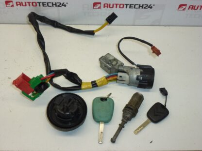 Schlossset Citroën C2 C3 4162AG 4162AH 2 Schlüssel – Bild 2
