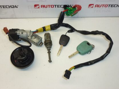 Schlossset Citroën C2 C3 4162AG 4162AH 2 Schlüssel – Bild 3