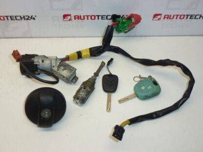 Schlossset Citroën C2 C3 4162AG 4162AH 2 Schlüssel – Bild 4