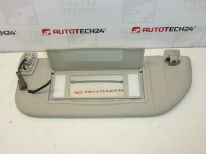 Sonnenblende Citroën C2 C3 Beleuchtung - links 8143KN – Bild 4