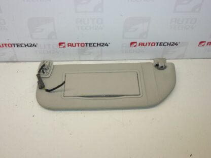 Sonnenblende Citroën C2 C3 Beleuchtung - links 8143KN