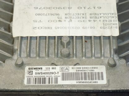 Steuergerät Siemens VDO SID803 5ws40029O-T – Bild 3