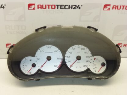 Tacho 205.000 km Peugeot 206 9648836580 6104TZ 6106LJ – Bild 4