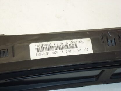 Tacho Citroën Xsara Picasso 9652496780 – Bild 2