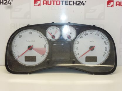 Tacho Peugeot 307 II Laufleistung 186000 km 9655925880 6106R8 6103K5 – Bild 4