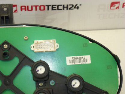 Tachoalarme Peugeot 206 Laufleistung 136000 km 9648836680 6104VA – Bild 3