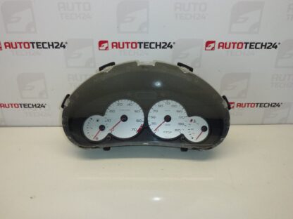 Tachoalarme Peugeot 206 Laufleistung 136000 km 9648836680 6104VA
