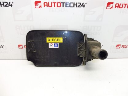 Tankdeckelabdeckung Silber Peugeot 807 Citroën C8 EYJ 1485207080 151790 – Bild 4