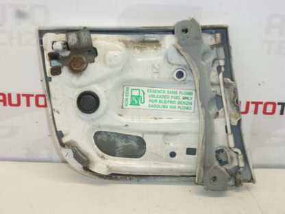Tankdeckelabdeckung weiß Peugeot 107 Citroën C1 1517C5 1517C9 – Bild 4