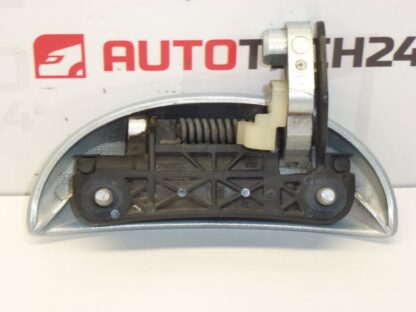 Türgriff vorne rechts Citroën C1 Peugeot 107 silberblau 9101AH – Bild 4
