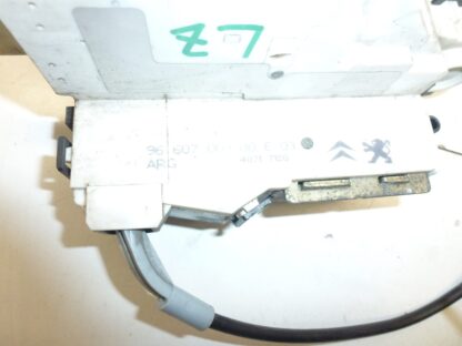 Türschloss hinten links Citroën C4 5dv 9660700380 9137E0 – Bild 2