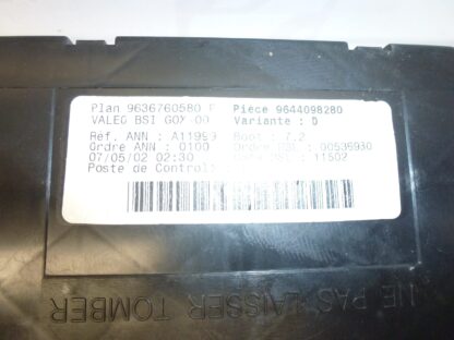 BSI G0X-00 Valeo Peugeot 307 9636760580 9644098280 – Bild 2