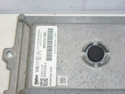 ECU Valeo V46.11 Citroën Peugeot 9805321980 9800913080 – Bild 3