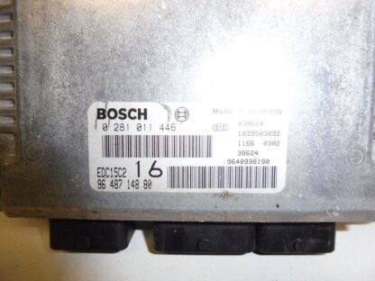 Steuergerät Bosch EDC15C2 2.2 HDI 0281011446 9648714880 1940F7 – Bild 4
