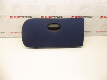 Aufbewahrungsbox blauer Stoff Peugeot 206 96415289US 8214SK