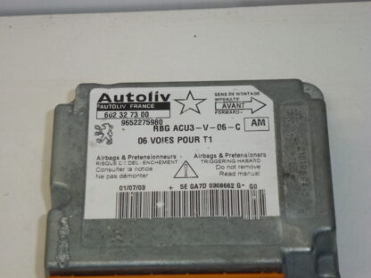 Peugeot 206 206+ Airbageinheit 9652275980 – Bild 3