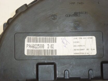 Tacho Citroën C2 C3 Laufleistung 106000 km 9660225880 6105WL – Bild 3
