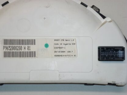 Tachometer Citroën C2 C3 189000 km 9652008280 6105EV – Bild 3