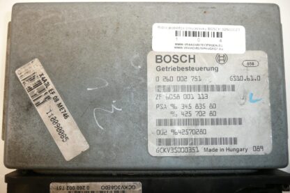 ECU Bosch Citroën C5 3.0 V6 9642570280 0260002751 – Bild 2