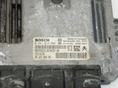 ECU Bosch EDC16C34 Citroën Peugeot 0281013868 9663755480 – Bild 4