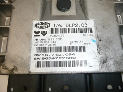ECU IAW 6LP2.03 1.4 16V Citroën Peugeot 9654722680 – Bild 2