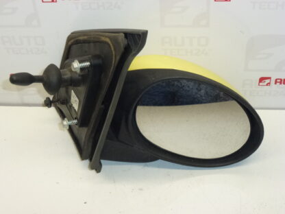 Spiegel rechts gelb Citroën C1 Peugeot 107 KBL 87910-0H010 87910-0H011 – Bild 4