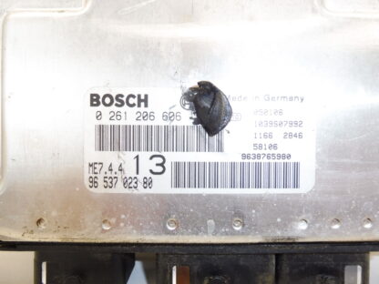 Steuergerät Bosch ME7.4.4 0261206606 9653702380 194063 – Bild 4