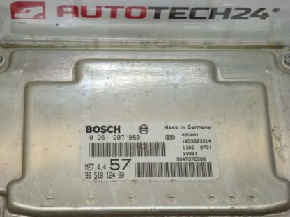 Steuergerät Bosch ME7.4.4 0261207860 9651812480 – Bild 3
