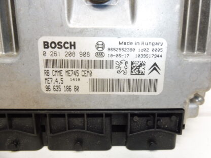 Steuergerät Bosch ME7.4.5 0261208908 9663518680 1940TK – Bild 4