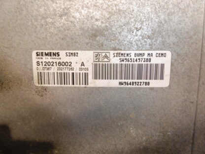 Steuergerät Sensodrive Citroën Peugeot 9640922780 S120216002 A 2529J9 – Bild 2