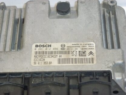 ECU Bosch EDC16C34 Citroën 0281012466 9661135380 1939GX – Bild 4