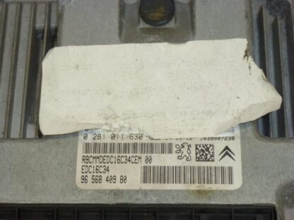 ECU VIRGINE Bosch EDC16C34 Citroën Peugeot 0281011630 9656840980 – Bild 4