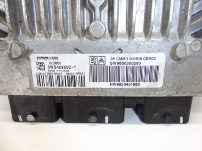 Steuergerät Siemens VDO SID806 5WS40285C_T 9660300280 9653451880 1939VP – Bild 4