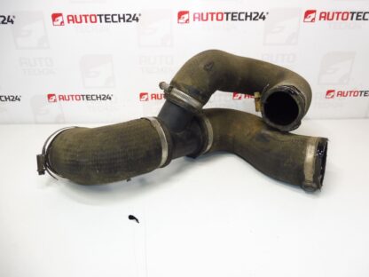 Luftanschluss am Wärmetauscher Citroën Peugeot 2.2 HDI 9651138780 0382EV – Bild 2
