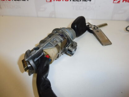 Satz Schlösser + 1 Schlüssel Peugeot 406 4162Z8 4162Z6 – Bild 2