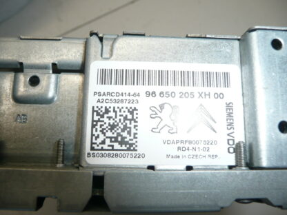 CD-Radio RD4-N1-02 Citroën Peugeot 96650205XH – Bild 2