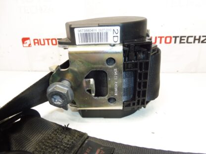 Sicherheitsgurt hinten rechts Peugeot 207 96738804XX 8975XK – Bild 2