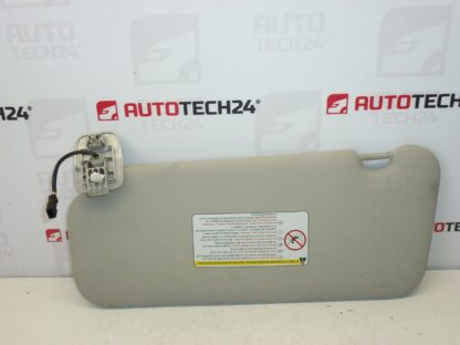 Sonnenblende Peugeot 407 rechts 8143NZ – Bild 2
