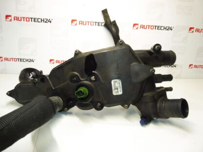 Thermostatgehäuse Citroën Peugeot 2.2 HDI 9643093480 1336W6 – Bild 2