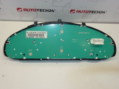 Drehzahlmesser Peugeot 407 Laufleistung 203000 km 9664690380 610395 – Bild 2