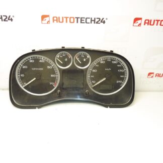 Peugeot 307 Tachometer Laufleistung 198.000 km 9636708280 6103f7