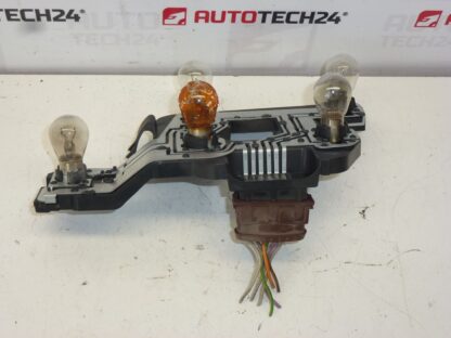 Rechte hintere Lampenfassung mit einem Stück Citroën Xsara Kabel 6351P0 – Bild 2