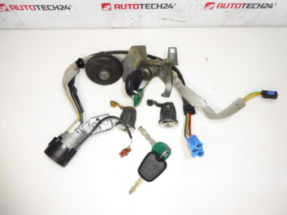 Satz mit 2 Schlüsseln und Schlössern Citroën Berlingo II 4162CF 4162CH – Bild 2